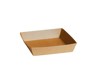 Enviro Open Tray 3 – Brown Kraft 180mm x 134mm x 45mm
